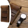 Watch Boxes & Cases Leather Travel Case Pouch Bracelet Bag Organizer For Men WomenWatch Hele22