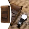 Bekijk dozen Cases Leather Travel Case Bouch Bracelet Tas Organizer voor mannen Womenwatch HELE22