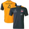 T-shirt de l'équipe F1, nouveau T-shirt de pilote de course, haut à manches courtes, à séchage rapide, personnalisable, 2022