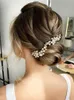 Headpieces Luxury Rhinestone Bridal Hair Comb 3PCS Wedding Jewelry Set Bride Clips For Party Headdress Women Ornaments