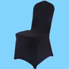 White Polyester Spandex Wedding Party Chair Covers for Weddings Banquet Folding el Events Decoration4217344