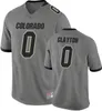 Colorado Buffaloes voetbalshirts 4 Sam Noyer 21 Christian Gonzalez 22 Toren Pittman 12 Brendon Lewis 7 J.T. Shrout 5 Mark Perry Custom Heren Dames Jeugd Jersey