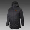 RC Lens Men's Down Winter Outdoor Leisure Sports Coat Outerwear Parkas Team Emblem Customized