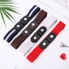 Belts Buckle-free Elastic Invisible Belt For Jeans Genuine Leather Without Buckle Easy Women Men Stretch Cintos No HassleBelts Smal22