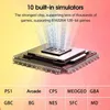 Coolbaby X6 128 비트 4.3 인치 레트로 핸드 헬드 게임 콘솔 10 개의 시뮬레이터 10000 게임 지원 MP4 MP5 전자 책 플레이어 Kid'S302S
