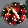 크리스마스 장식 산타 클로스 눈송이 Xmas Tree Led String Lights Garland Decoration for Home Year Gift 2022 Ornamentchristmas