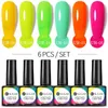 NXY Nail Gel Spring Color Macaro Polish Set Glitter Soak Off Uv Varnishes All for Manicure Art Diy Design 0328