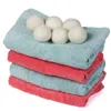 Sublimation Laundry Products Reusable Wool Dryer Balls Softener Laundrys Home Washing 4/5/6cm Fleece Dry Kit Ball Useful Washing Machine Accessories