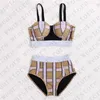 2024 Nuovi donne Bikini Set Bur sexy a forma di cinturino a forma di nuoto designer Ladies abiti da bagno abiti da spiaggia vestiti estivi abbigliamento da bagno da bagno abiti da bagno femminile abiti da bagno femminile