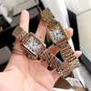 Goede kwaliteit dameshorloges Modestijl Jurkhorloge Dame 3 kleuren Japan quartz uurwerk Roestvrij stalen band 2 pointer Casual horloge Waterdicht Montre De