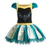 Vestido infantil saia de dança de gaze de algodão infantil vestido de performance menina tutu princesa vento