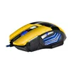 X7 Gaming Myszy Komputer Ergonomiczny Mysz Przewodowa 5500 DPI Silent Game Mouse Optical Backlight PC MOOSES 7 Przycisk na laptopa