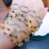 Braccialetto Missvikki Elegante Carino Fine Lucido CZ Catene Bracciale Per Le Donne Nuziale Matrimonio Festa di Fidanzamento Mostra Gioielli Moda Melv22