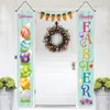 Party Decoration Easter Door Banner S Carrot Happy Day Decor For Home 2022 Welcome Spring Colorful Eggs SupplyParty PartyParty