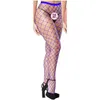 Women Socks & Hosiery Pantyhose Multicolor Fishnet Stockings Colored Small Middle Big Mesh Tights Anti-hook Nylon Visnet PantySocks