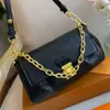 Designer Luxury Favorite MM Clutch bag Guaranteed Leather Crossbody Bags purse 23CM handbag