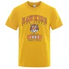 Hawkins High School Class of 1983 Men T 셔츠 거리 티 옷 통기성 대형 L 느슨한 T 셔츠 힙합면 Mens Tshirt 220706