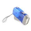 Outdoor 3 LED Pressa a mano Nessuna batteria Carica a manovella Dinamo Torcia elettrica Torcia da campeggio Torcia portatile Flash Light 1pc259a5496438