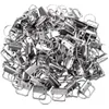 Keychains 200 Pieces Of Key Chain Hardware Bracelet With Ring Supplies Tail Clip Fred223634925