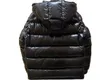 Mens Classic Down Coats Winter Puffer Jackets Najwyższa jakość projektantka Parkana Women Casual Płaszcz Unisex Obidowa odzież z piórkami Czarna