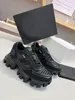 Freizeitschuhe für Damen, Reise-Leder-Schnür-Sneaker, 100 % Rindsleder, modische Dame, flache Designer-Lauftrainer, Buchstaben, Damenschuh, Plattform, Herren-Turnschuhe, Größe 35–41–44–45