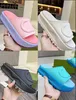 Designer Rubber Sliders Platform Sandals Women Hole Slippers Mens Thick Bottom EVA Shoes Increased Non-Slip Casual Shoe With Box 35-45