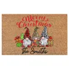 Christmas Kitchen Mat Sypialnia Wejście Wycieracz Santa Claus Elk Dekoracji Salon Dywanowa Łazienka Niepoślizgowa Dywan Wystrój Domu 220401