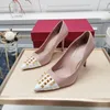 2022 scarpe eleganti 9 cm 7 cm inizio bowknot farfalla pompe tacchi alti strass sandali con diamanti trasparenti brillano cap toe punta fine scarpe da donna estive sexy in cristallo