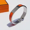 Hoge kwaliteit designer design armbanden voor heren en dames roestvrij staal paar armbanden klassieke sieraden vakantiegeschenken