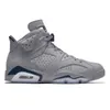 Nike Air Jordan Retro 6 고품질 공기요르단레트로 6 트래비스 스콧 기가 남성 농구 신발 그린 스포츠 디자이너 야외 스니커즈 미국 7-13