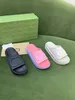 Slides designer Dam Sandaler lyxiga tofflor Resin Pure Oker Mönster Ben Skum Herr Dam Slide Runners Casual Sandaler