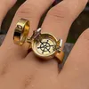 Wedding Rings Coconal 2022 Trend Bff Ring For Teen Anime Aesthetic Cute Couple Opening Woman Man Jewelry Forever Friend GiftWedding