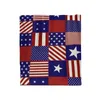 Blankets Heavy Fuzzy Blanket Thickened Office Nap Printed Warm American Star Oversized Knit Throw BlanketsBlankets