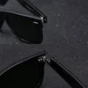 نظارة شمسية أعلى جودة العدسة الزجاجية الرجال نساء برشام تصميم نظارات أنيقة أنثى مربع Oculos UV400 ProtectionSunglassessunglasses