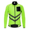 218 Cyklingjacka man vindtät vattentät reflekterande ultralätt MTB Mountain Bicycle Wind Jackets Cykelcykel Vindbrytare