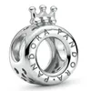 Andy Jewel Authentic 925 Sterling Silver Beads Pandora Crown O Charm Charms Past European Pandora Style Jewelry armbanden ketting 799036C00