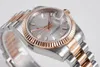 Montres-bracelets de luxe de haute qualité Datejust 278271 36mm Or rose Deux tons jubilé Asie 2813 Mouvement Automatique Montres pour hommes