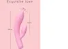 Seks Oyuncak Gerçekçi Tavşan Masaj Vibratör Oyuncak Dildo Kadın Çift Yetişkin DXQ3 50B2