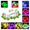 Décoration de fête 5,4 pieds 10 œufs de Pâques LED guirlandes lumineuses PS en plastique à piles fée décorations d'intérieur saisonnières fête fête fête