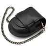 İzle Kutular Kılıflar Moda Erkek Kahverengi Kapak Vintage Klasik Cep Kutusu Tutucu Depolama Kılıfı Para Çanta Çantası Chainwatch