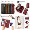 Cell Phone Cases for iPhone 13 12 11 Pro Max Wallet Case Zipper Flip Leather Samsung S22 S217120137