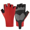 Cycling Gloves Half Finger Summer Sports Anti-Slip And Breathable Bicycle Equipment MTB Unisex Road Bike WhiteCycling