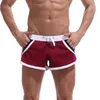 Модные спортивные шорты мужчины повседневные летние дышащие мужские пляжные шорты свободная эластичная талия 220715