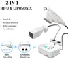 2 in 1 liposonix hifu tighten cellulite removal equipment slimming ultrasound portable ultrasonic skin lifting machines 2 handles