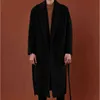 Plus Taille 2022 Style coréen Lâche Hommes Manteaux Manteaux Mode Robe d'hiver Manteau surdimensionné X-Long Coats1 Fran22 T220810