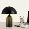 Bordslampor Moderna LED -skrivbordslampor vardagsrum sovrummet sovrumstudie brons/svart/vit skrivbordsdekoration e27 lampleble