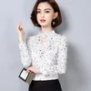 Women's Blouses & Shirts Long Sleeve Women Fashion Womens Tops And 2022 Plus Size 3XL Print Chiffon Blouse Shirt CropTop Female BlusasWomen'