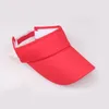 Boinas de chapéu ajustável Vizor Sun Visor Sports Sports Tennis Golf Farda de proteção ao ar livre Cap acessórios para homens para homens