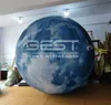 10ft custom Promotion Spectacular giant inflatable ground moon globe inflatable sphere nine planets Saturn for sale