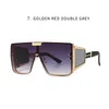 Sunglasses Top Fashion Unique Cool Shield Style WONDER BOY Women/Men Vintage Brand Design Sun Glasses